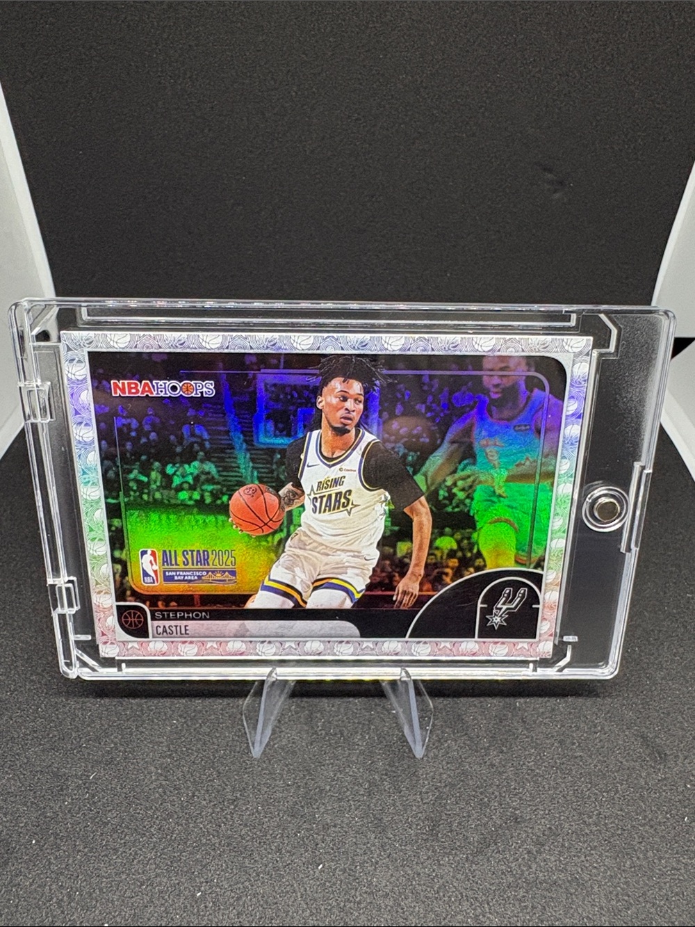 Topps NBA Hoops Stephon Castle Holo Prizm All-Star Card